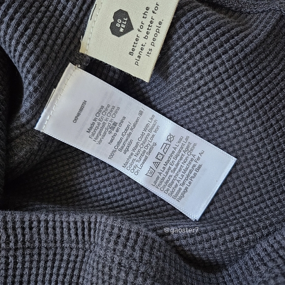 Madewell Waffle Knit Scoop Crop Tank - Picture 8 of 8